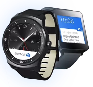 Notifications on your Android Wear and Nougat Devices BlueMail